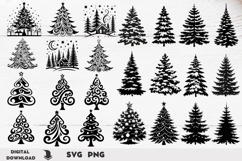 Christmas tree Bundle svg, Christmas svg, Merry christmas Product Image 1