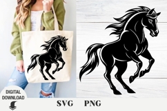 Horse svg, Mustang svg, animals svg, farm, vacation svg, Product Image 1