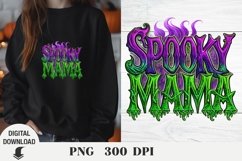 Halloween Sublimation, spooky mama, Happy Halloween, Product Image 1