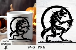 Halloween, werewolf, spooky vibes, animal Halloween Product Image 1