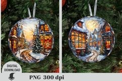 Christmas Ornaments Bundle, Sublimation, Stained glass Product Image 10