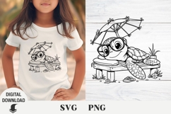 Sea Turtle svg, sea svg, fish, sea sublimation, cruise Product Image 1