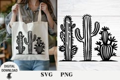 cactus svg, succulent svg, wildflowers, floral svg, Product Image 1