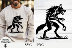 Halloween, werewolf, spooky vibes, animal Halloween Product Image 1