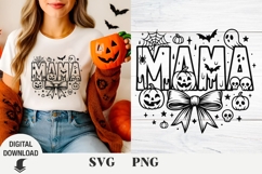 Halloween svg, Mama svg, Witch svg, Shirt Design Product Image 1