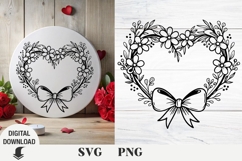 Valentine's Day, flower heart, cherry blossom Product Image 1