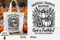 Pumpkin svg, Fall svg, thanksgiving day, Boho Sublimation Product Image 1