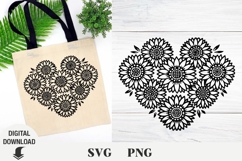 Flower svg, sunflower svg, wildflowers, floral svg, Summer Product Image 1