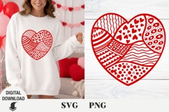 Heart svg, Valentine svg, Valentine day, Love svg Product Image 1