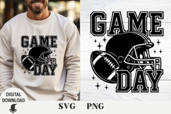 football Svg, Game day, Sports Svg, Svg for shirts Product Image 1