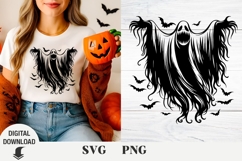 Ghost svg, Halloween svg, Pumpkin svg, Shirt Design Product Image 1