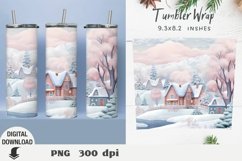 Christmas Tumbler Wrap, Christmas sublimation, Christmas Product Image 1
