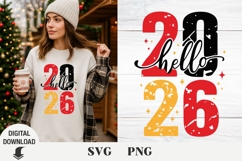 Happy New Year svg, Happy New Year 2026 Product Image 1