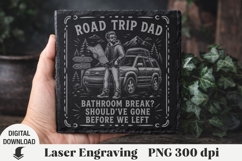 Father's Day Laser Engraving, Dad Engraving file PNG Product Image 1