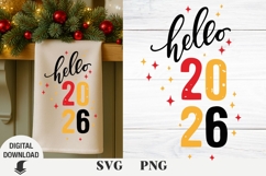 Happy New Year svg, Happy New Year 2026 Product Image 1