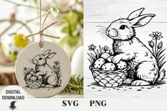 Easter svg, Bunny svg, Easter Bunny, Spring Bunny Product Image 1