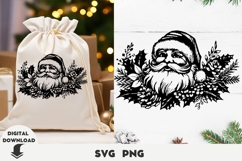Christmas svg, Santa svg, Christmas ornamemt svg Product Image 1