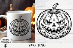 Halloween svg, Pumpkin svg, ghost svg, Shirt Design Product Image 1