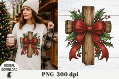 Christmas Cross, nativity, Cross, Religious Christmas Product Image 1