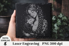 Mama Laser Engraving, Mothers Day Engraving file PNG Product Image 1