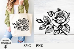 Flower svg, rose svg, wildflowers, floral svg, Summer Product Image 1