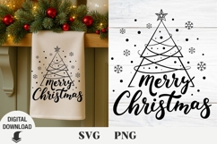 Christmas svg, Christmas tree svg, Merry christmas svg Product Image 1