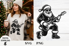 Santa svg Christmas svg, deer svg, Christmas ornamemt svg Product Image 1