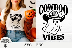 Halloween, spooky vibes, Ghost svg, Halloween SVG Product Image 1