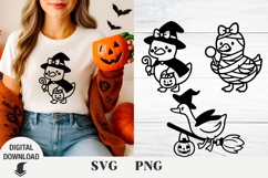 Halloween goose, Fanny Halloween, spooky vibes, animal Product Image 1