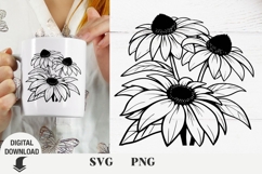 Flower svg, wildflowers, floral svg, Summer Product Image 1