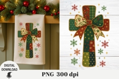 Christmas, Christmas Cross Patchwork, nativity, religious Product Image 4