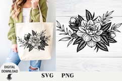 Flower svg, wildflowers, floral svg, Summer Product Image 1