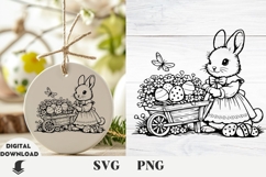 Easter Bunny, Bunny svg, Easter svg Product Image 1