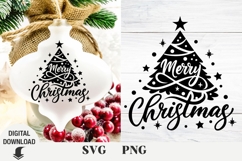 Christmas svg, Christmas ornament svg, Merry christmas svg Product Image 1