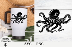 Octopus svg, sea svg, fish, sea sublimation, cruise Product Image 1
