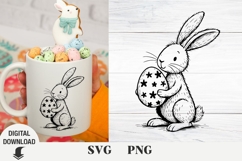 Easter Bunny, Bunny svg, Easter svg Product Image 1
