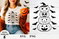 Halloween svg, Pumpkin svg, ghost svg, Shirt Design Product Image 1