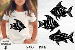 Tropic fish svg, sea svg, fish, sea sublimation, cruise Product Image 1