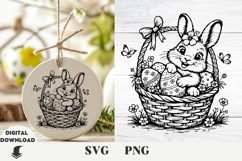 Easter Bunny, Bunny svg, Easter svg Product Image 1