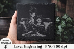 Mama Laser Engraving, Mothers Day Engraving file PNG Product Image 1