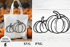 Pumpkin svg, Fall svg, Pumpkin wreath, Sublimation, Product Image 1