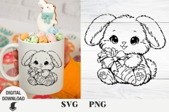 Easter Bunny, Bunny svg, Easter svg Product Image 1