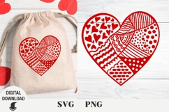 Heart svg, Valentine svg, Valentine day, Love svg Product Image 1