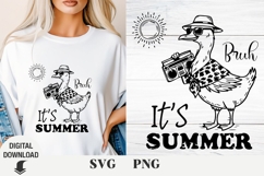 Summer Goose Funny svg, Goose svg, beach Cow, Summer Product Image 1