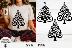 Christmas tree svg, Christmas svg, pine branch Product Image 1