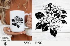 Flower svg, wildflowers, floral svg, Summer Product Image 1