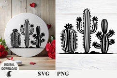 cactus svg, succulent svg, wildflowers, floral svg, Product Image 1