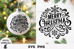 Merry christmas svg, Christmas svg, christmas sublimation Product Image 1