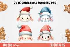 Christmas Watercolor Characters Clipart Bundle PNG Product Image 21