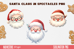 Christmas Watercolor Characters Clipart Bundle PNG Product Image 22